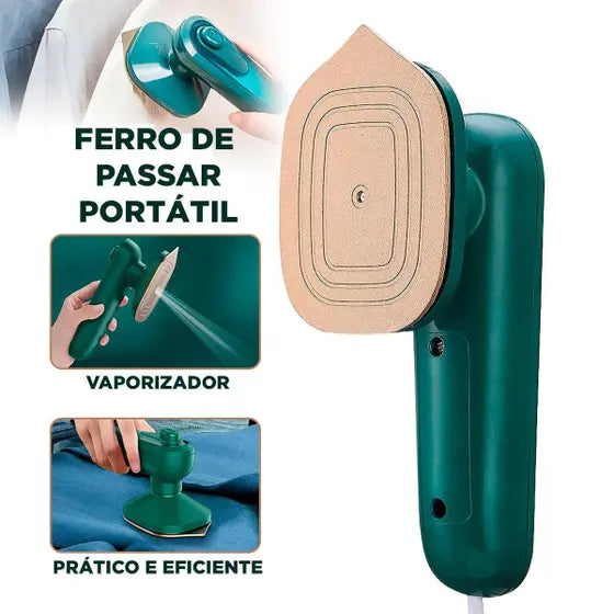 Ferro a Vapor Portátil 2 em 1 - VapPress - [FRETE GRÁTIS]