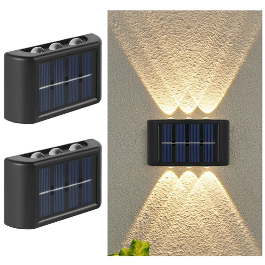 Luz LED Solar Externa 2 em 1 | Iluminação Automática e à Prova d’Água