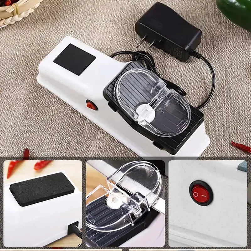 Afiador de Facas Profissional Elétrico USB - [FRETE GRÁTIS]