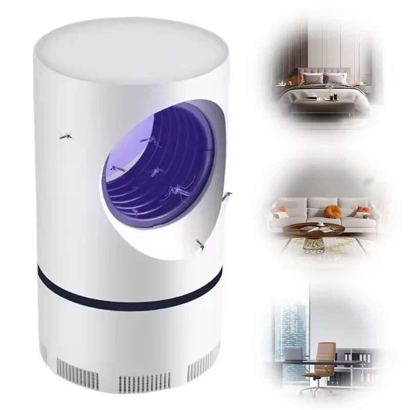 Lâmpada Mata-Mosquito USB com Luz UV e Repelente Elétrico - [FRETE GRÁTIS]