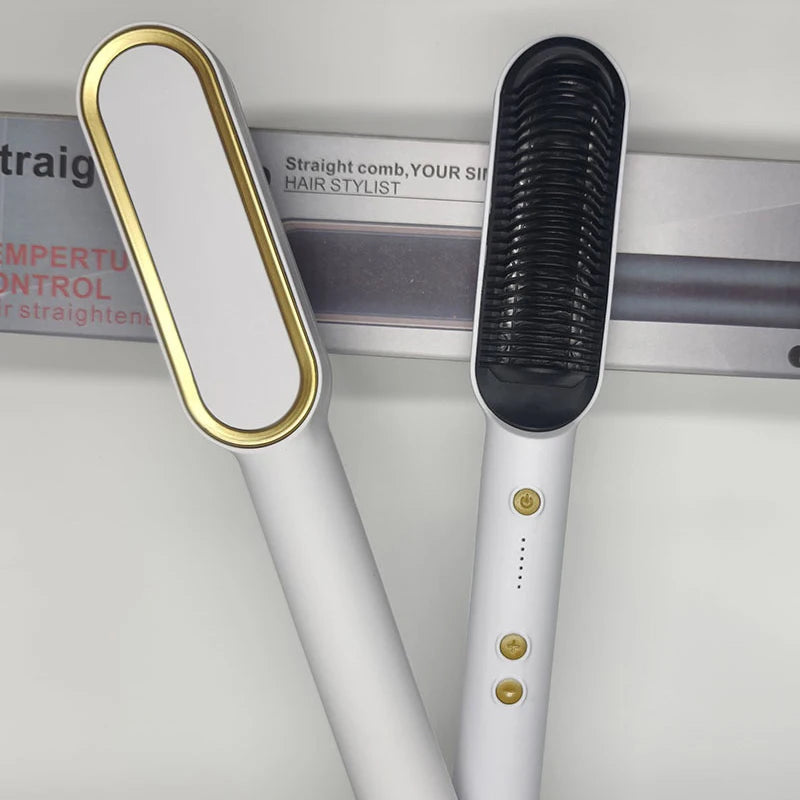 Escova Alisadora e Modeladora Térmica Profissional - LisoPro