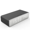 Relógio LED com Carregador por Indução - ChargeStation - [FRETE GRÁTIS]