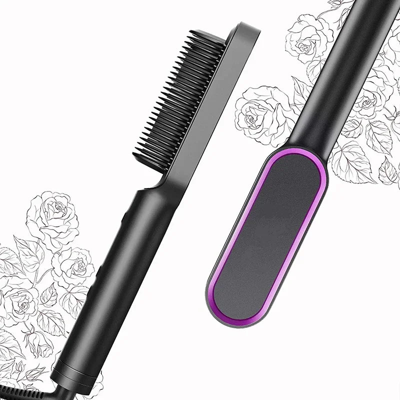 Escova Alisadora e Modeladora Térmica Profissional - LisoPro