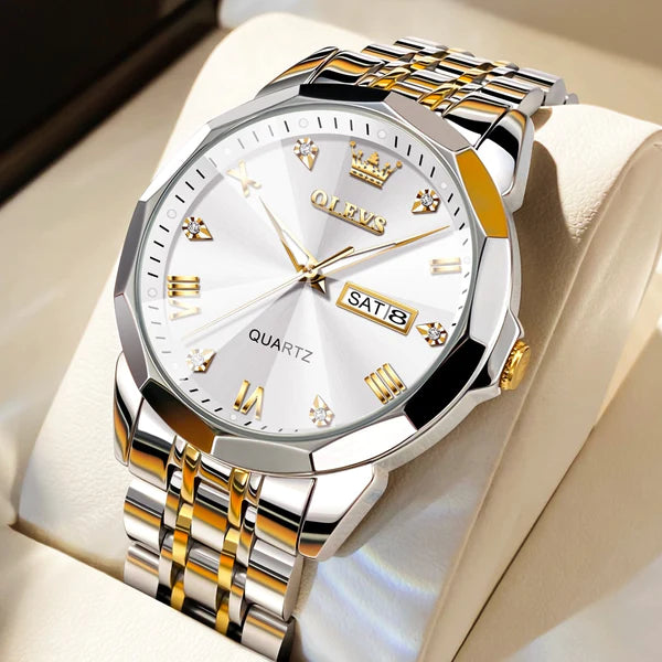 Relógio PREMIUM Luxury OLEVS - [FRETE GRÁTIS]