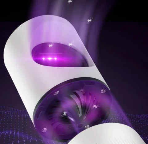 Lâmpada Mata-Mosquito USB com Luz UV e Repelente Elétrico - [FRETE GRÁTIS]